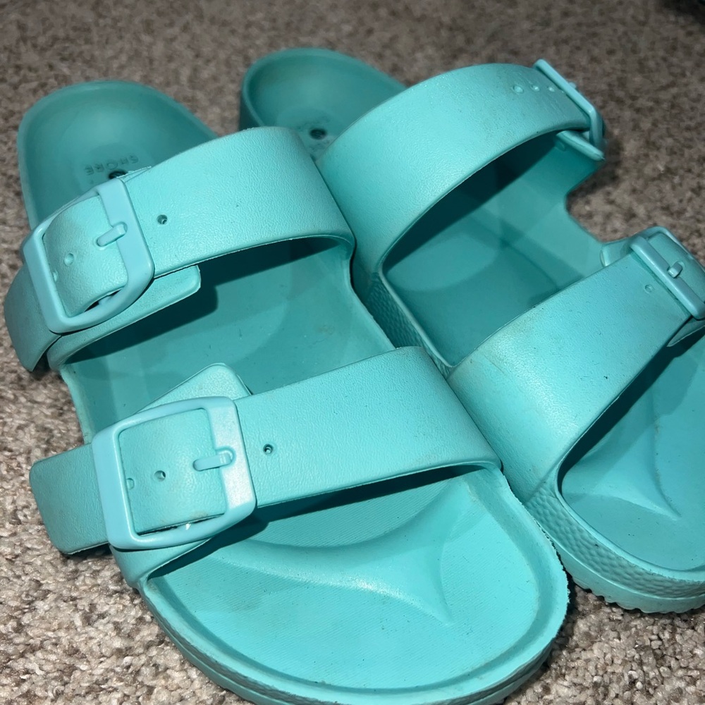 Target Aqua Blue Sandals